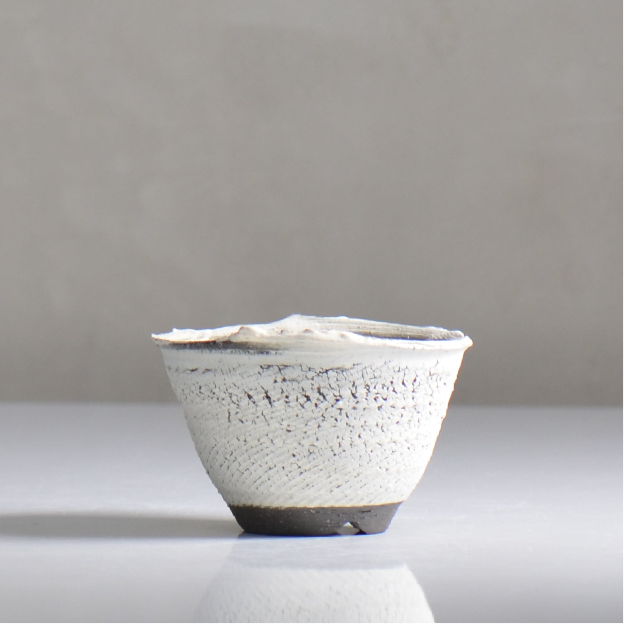陶房Kibi / シュレッド/ tk2_sd02_s  / 約 φ9cm / 植木鉢