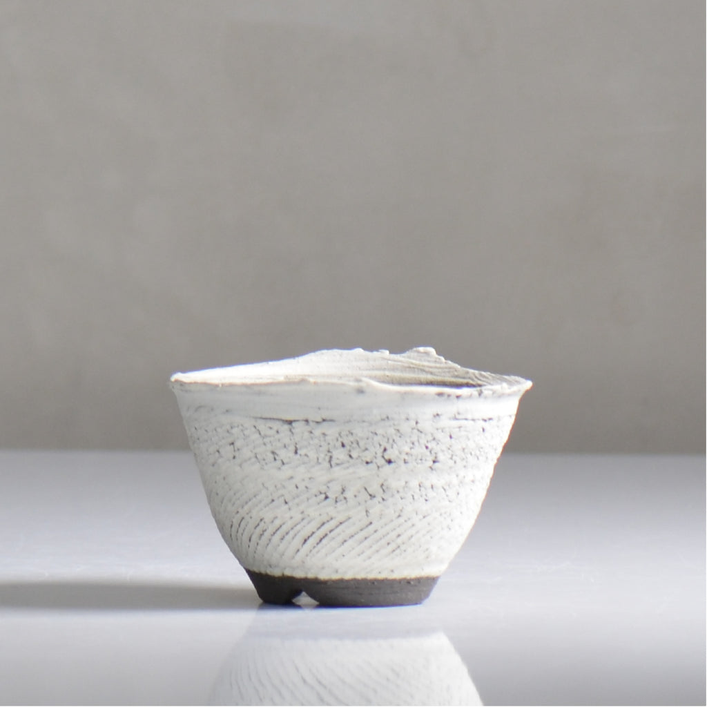 陶房Kibi / シュレッド/ tk2_sd02_s  / 約 φ9cm / 植木鉢