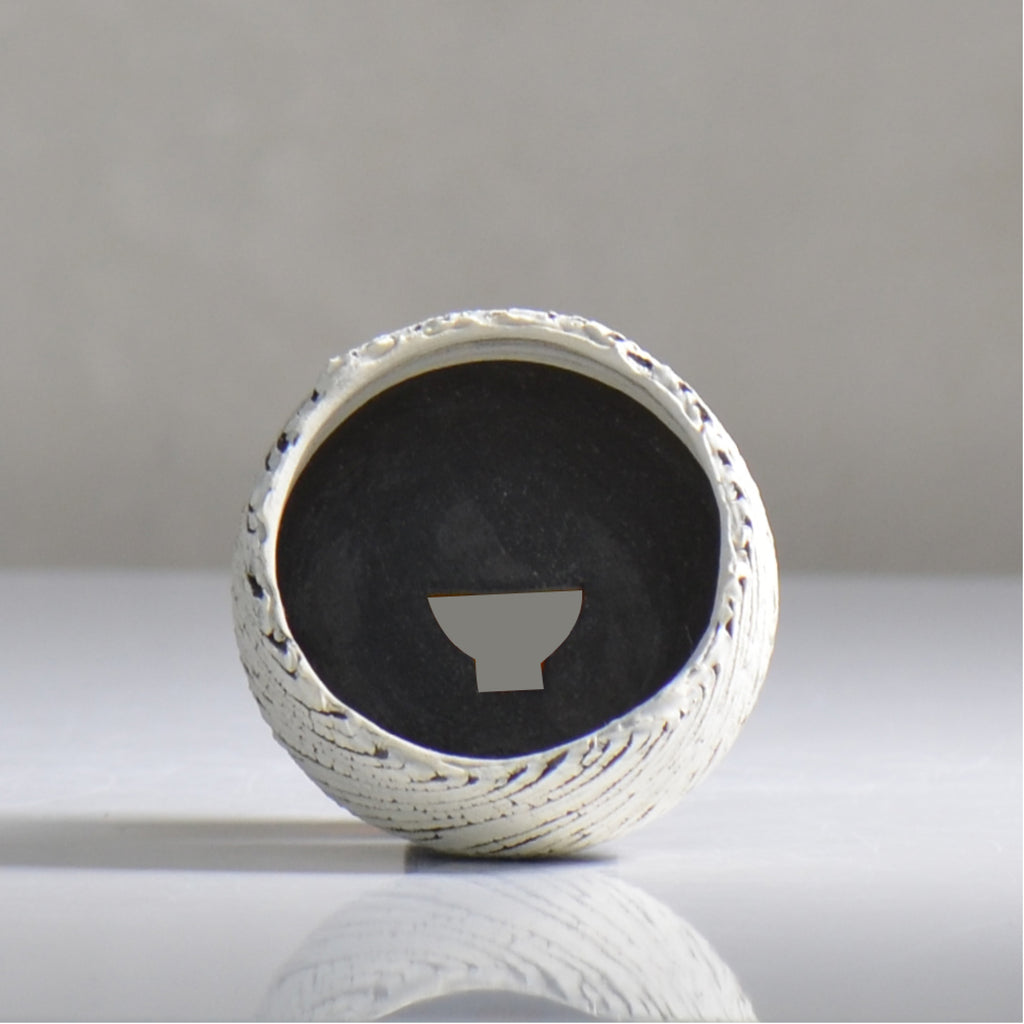 陶房Kibi / シュレッド/ tk2_sd03_xs  / 約 φ7cm / 植木鉢