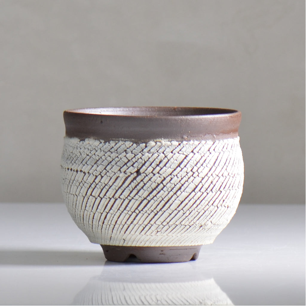 陶房Kibi / シュレッド/tk2_sd06_s  / 約 φ11.7cm / 植木鉢