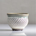 陶房Kibi / シュレッド/ tk2_sd08_m  / 約 φ13cm / 植木鉢
