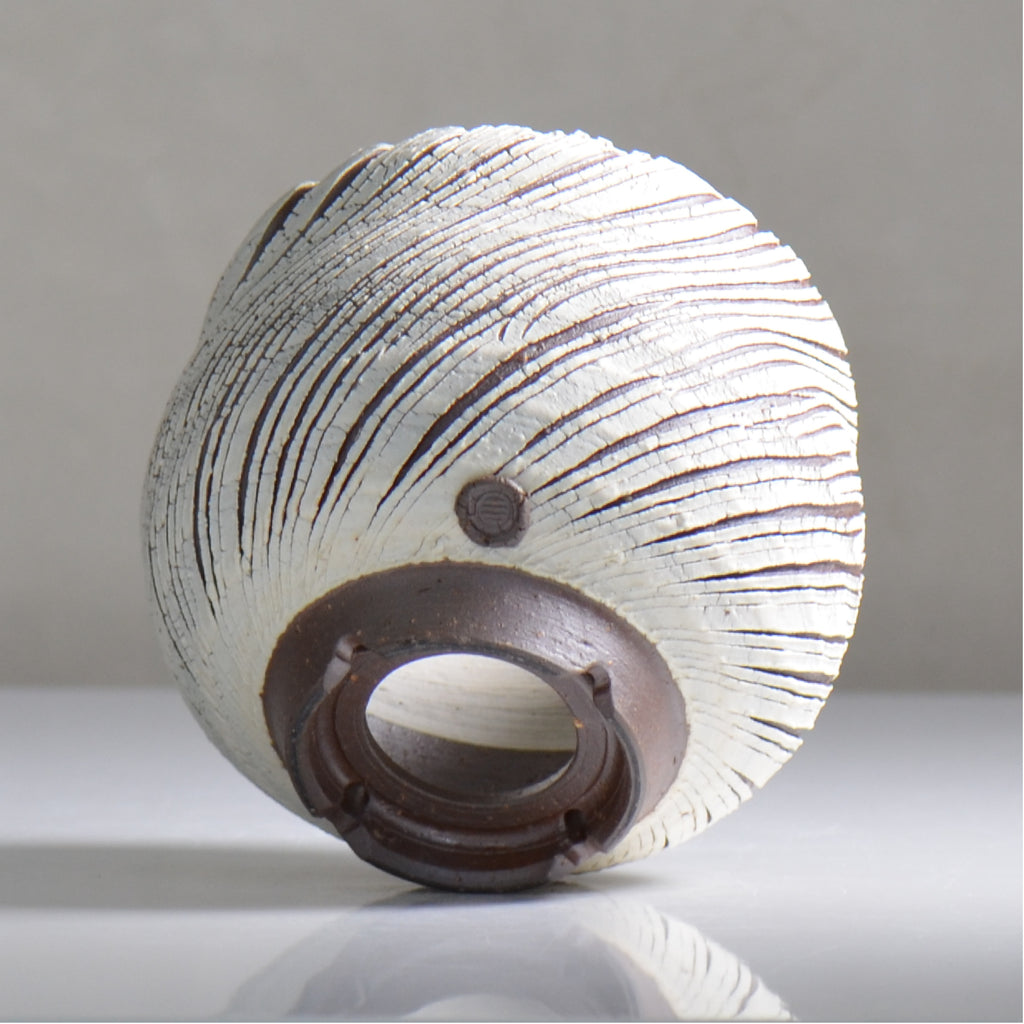 陶房Kibi / シュレッド/ tk2_sd09_m  / 約 φ12.5cm / 植木鉢