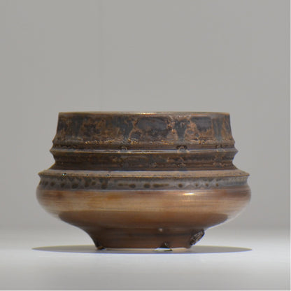 陶房Kibi / スムースエッジ /tk_jb01_m  / 約 φ12.5cm / 植木鉢