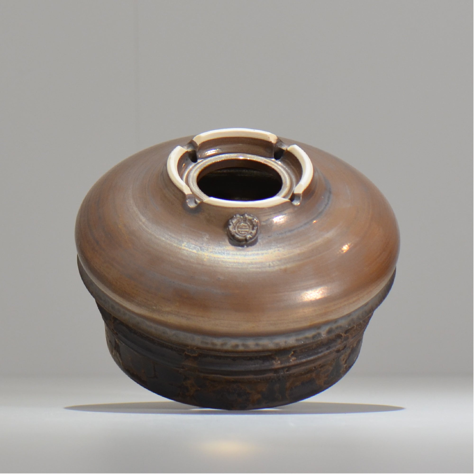 陶房Kibi / スムースエッジ /tk_jb01_m  / 約 φ12.5cm / 植木鉢