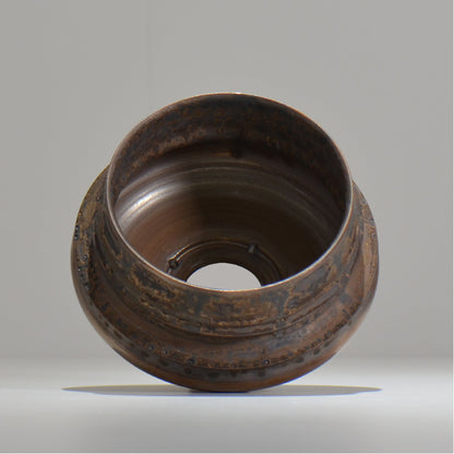 陶房Kibi / スムースエッジ /tk_jb01_m  / 約 φ12.5cm / 植木鉢