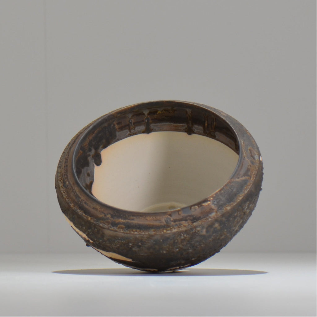 陶房Kibi / ツートン/tk_tw01_m  / 約 φ12.7cm / 植木鉢
