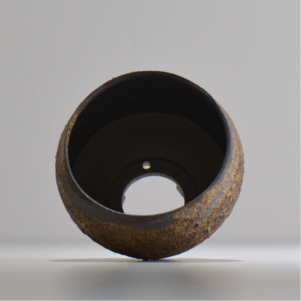 陶房Kibi / 金泥 / tkki_02_s  / 約 φ10.5cm / 植木鉢