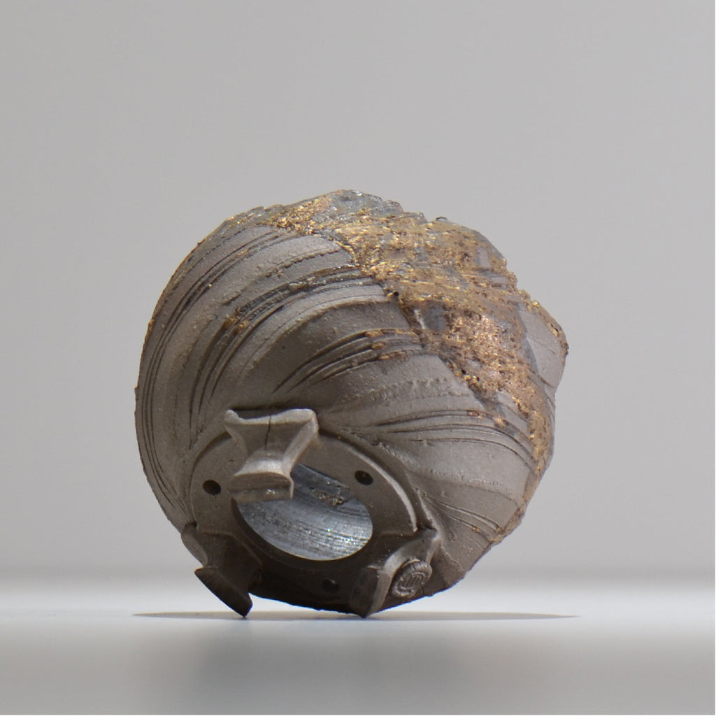 陶房Kibi / 金泥 / tkki_05_s  / 約 φ9.5cm / 植木鉢