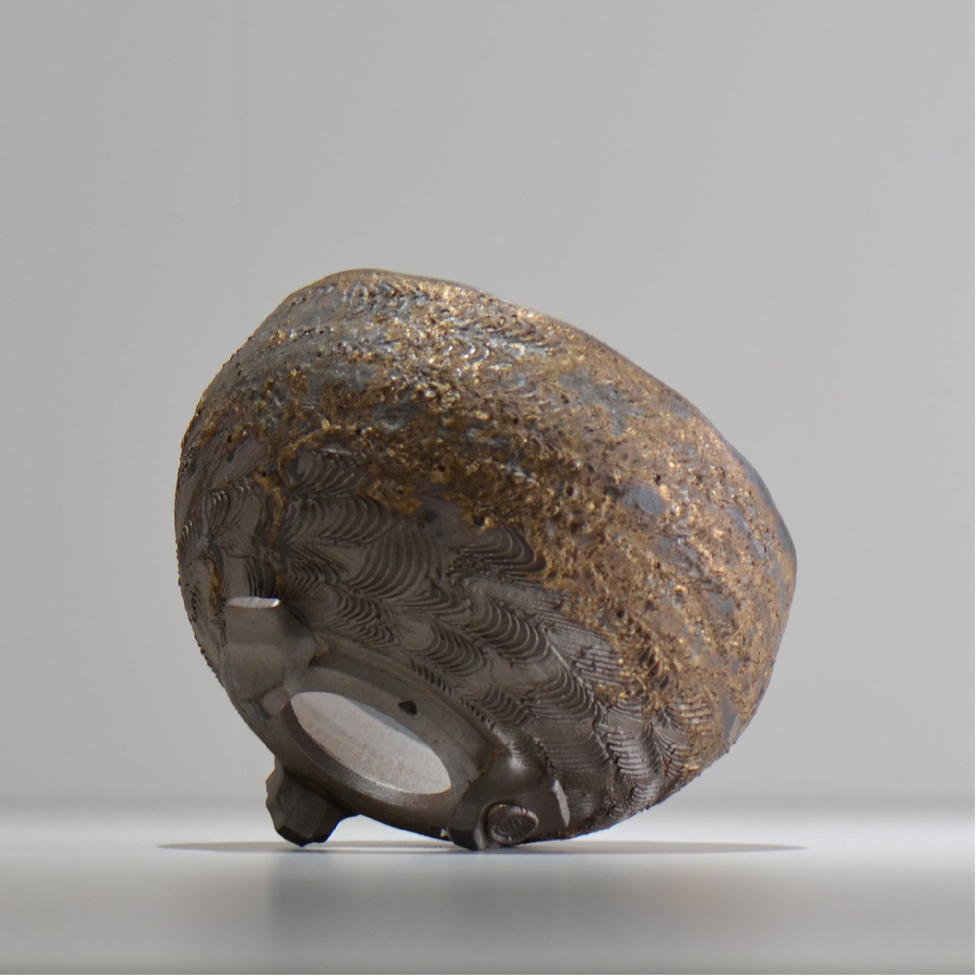 陶房Kibi / 金泥 / tkki_07_m  / 約 φ15cm / 植木鉢