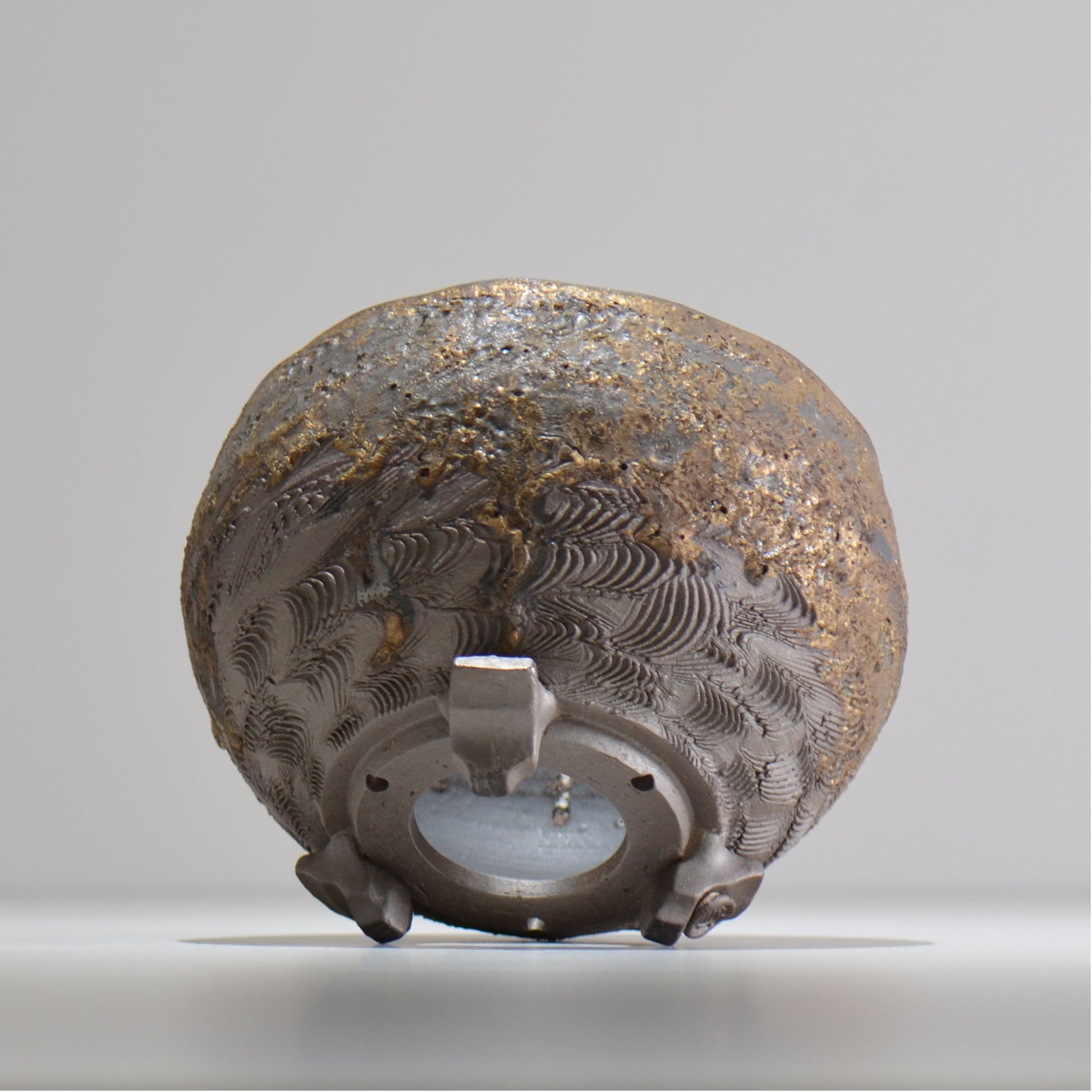 陶房Kibi / 金泥 / tkki_07_m  / 約 φ15cm / 植木鉢