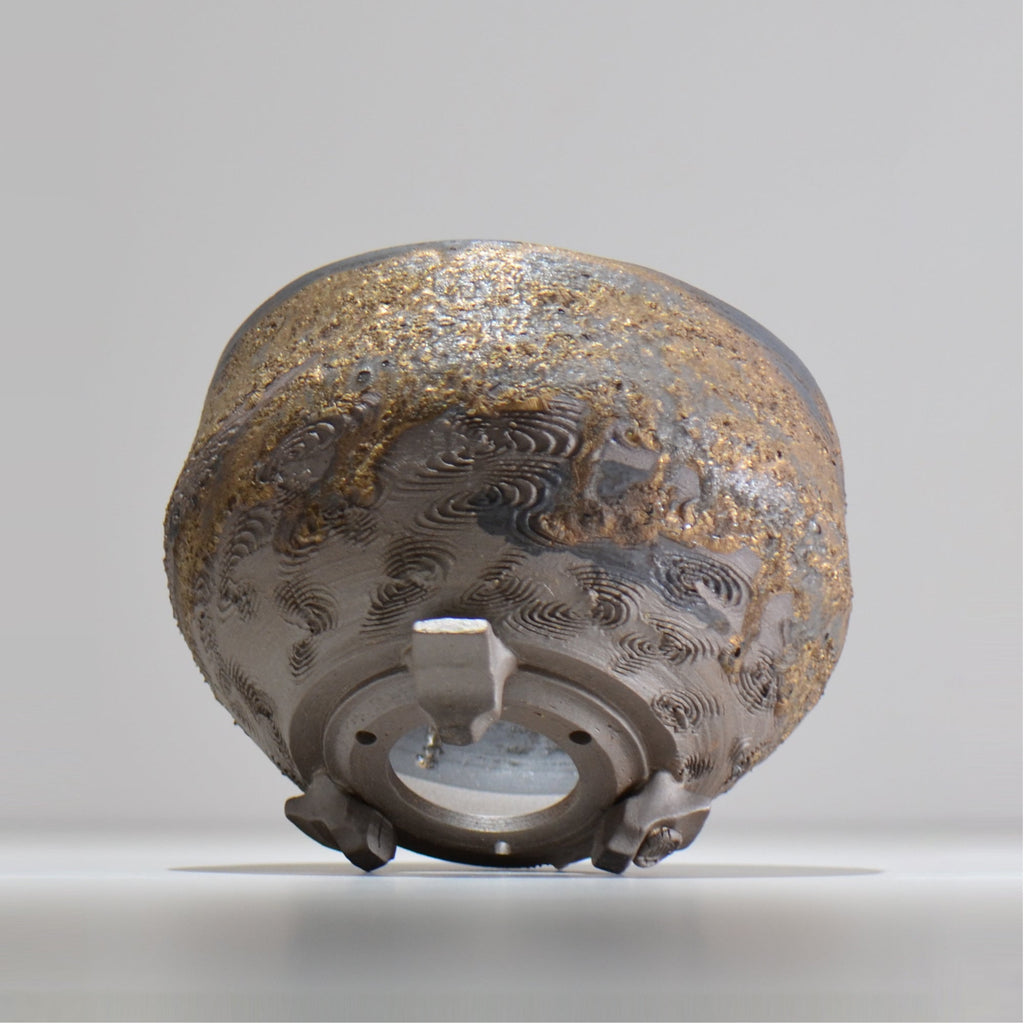 陶房Kibi / 金泥 / tkki_09_l  / 約 φ15.3cm / 植木鉢