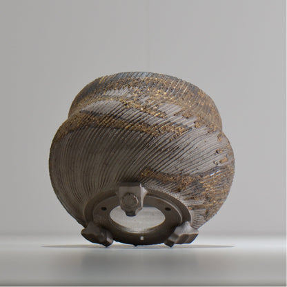 陶房Kibi / 金泥 / tkki_10_m  / 約 φ13cm / 植木鉢