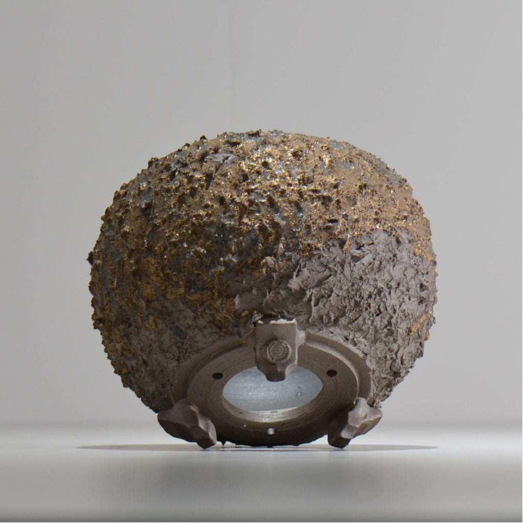 陶房Kibi / 金泥 / tkki_11_m  / 約 φ14.5cm / 植木鉢