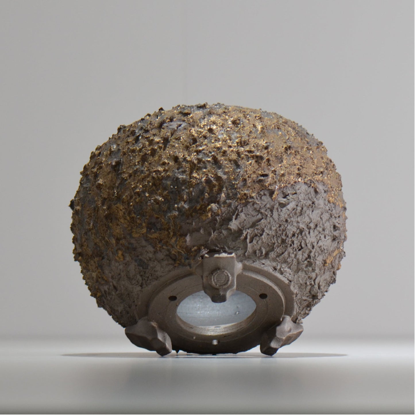 陶房Kibi / 金泥 / tkki_11_m  / 約 φ14.5cm / 植木鉢