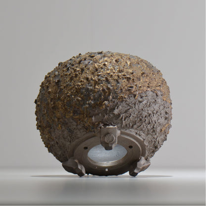 陶房Kibi / 金泥 / tkki_11_m  / 約 φ14.5cm / 植木鉢