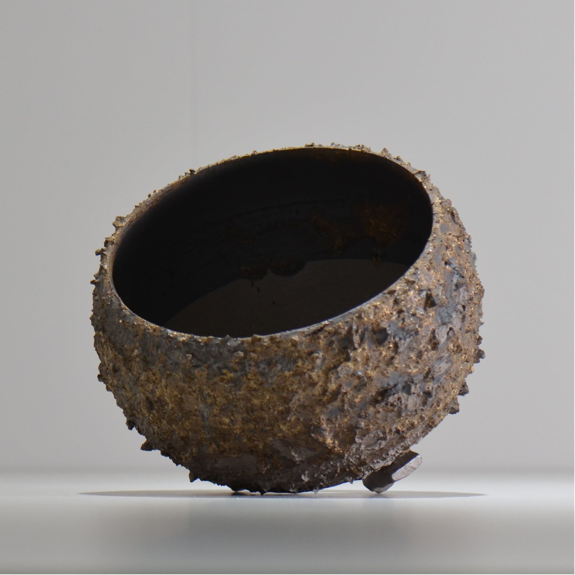 陶房Kibi / 金泥 / tkki_11_m  / 約 φ14.5cm / 植木鉢