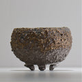 陶房Kibi / 金泥 / tkki_12_m  / 約 φ15cm / 植木鉢