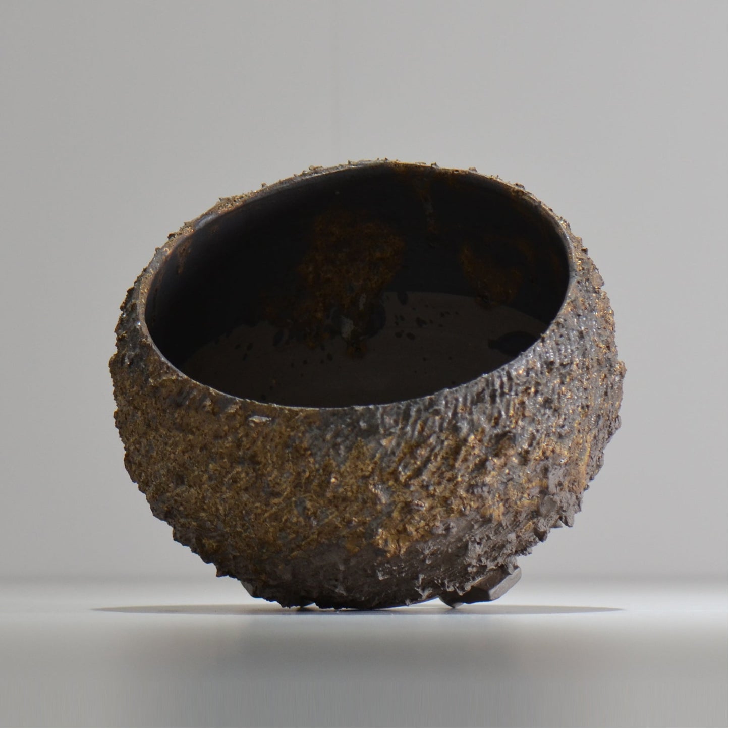 陶房Kibi / 金泥 / tkki_12_m  / 約 φ15cm / 植木鉢