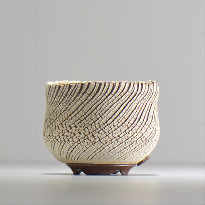 陶房Kibi / シュレッド/tksh_03_s  / 約 φ10.2cm / 植木鉢