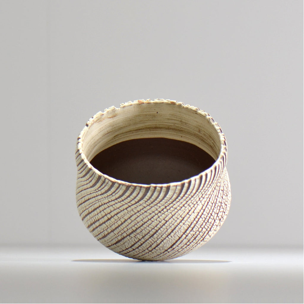陶房Kibi / シュレッド/tksh_03_s  / 約 φ10.2cm / 植木鉢