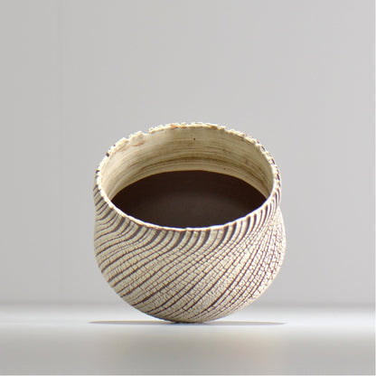 陶房Kibi / シュレッド/tksh_03_s  / 約 φ10.2cm / 植木鉢