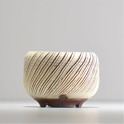 陶房Kibi / シュレッド/tksh_04_s  / 約 φ10cm / 植木鉢