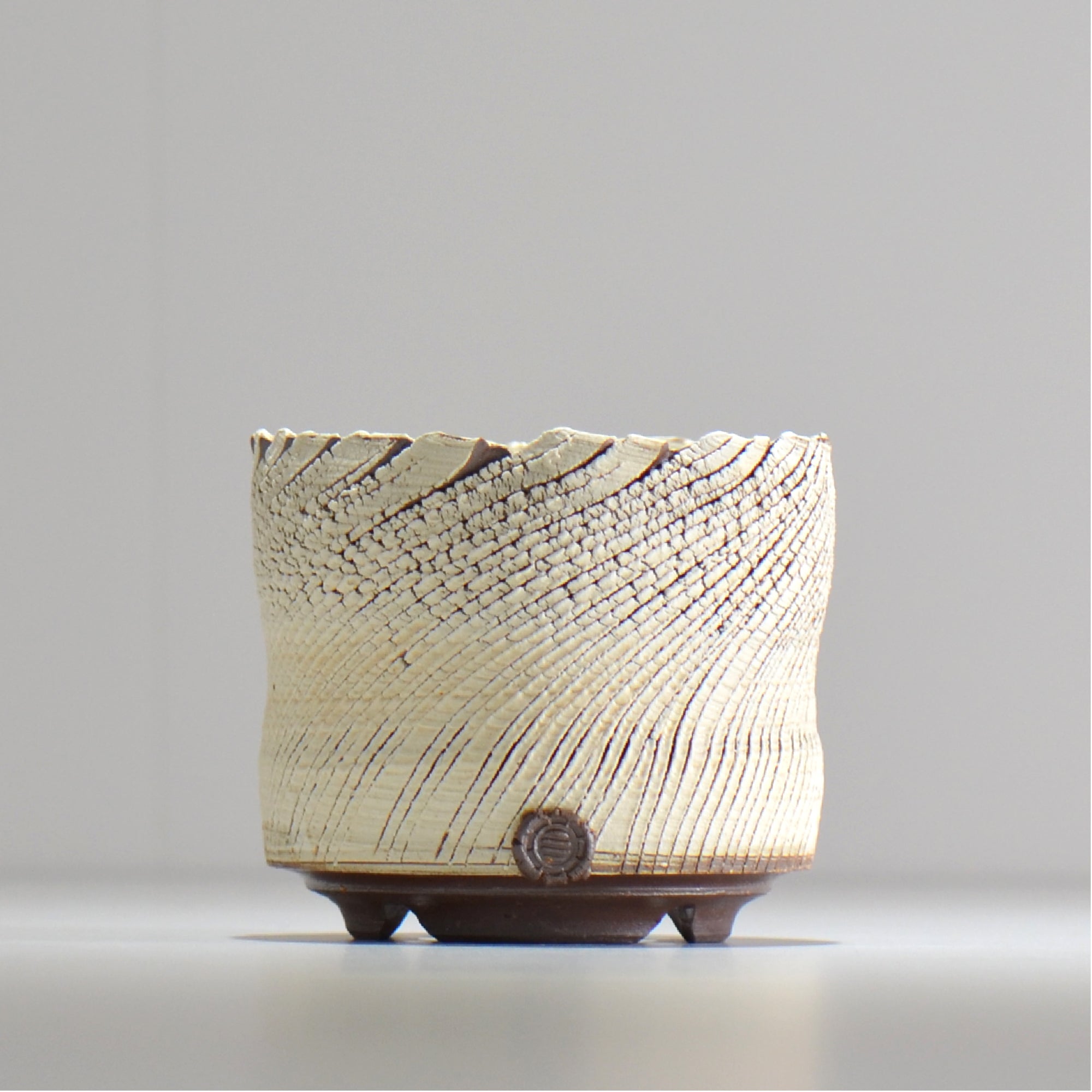 陶房Kibi / シュレッド/tksh_05_s  / 約 φ10cm / 植木鉢