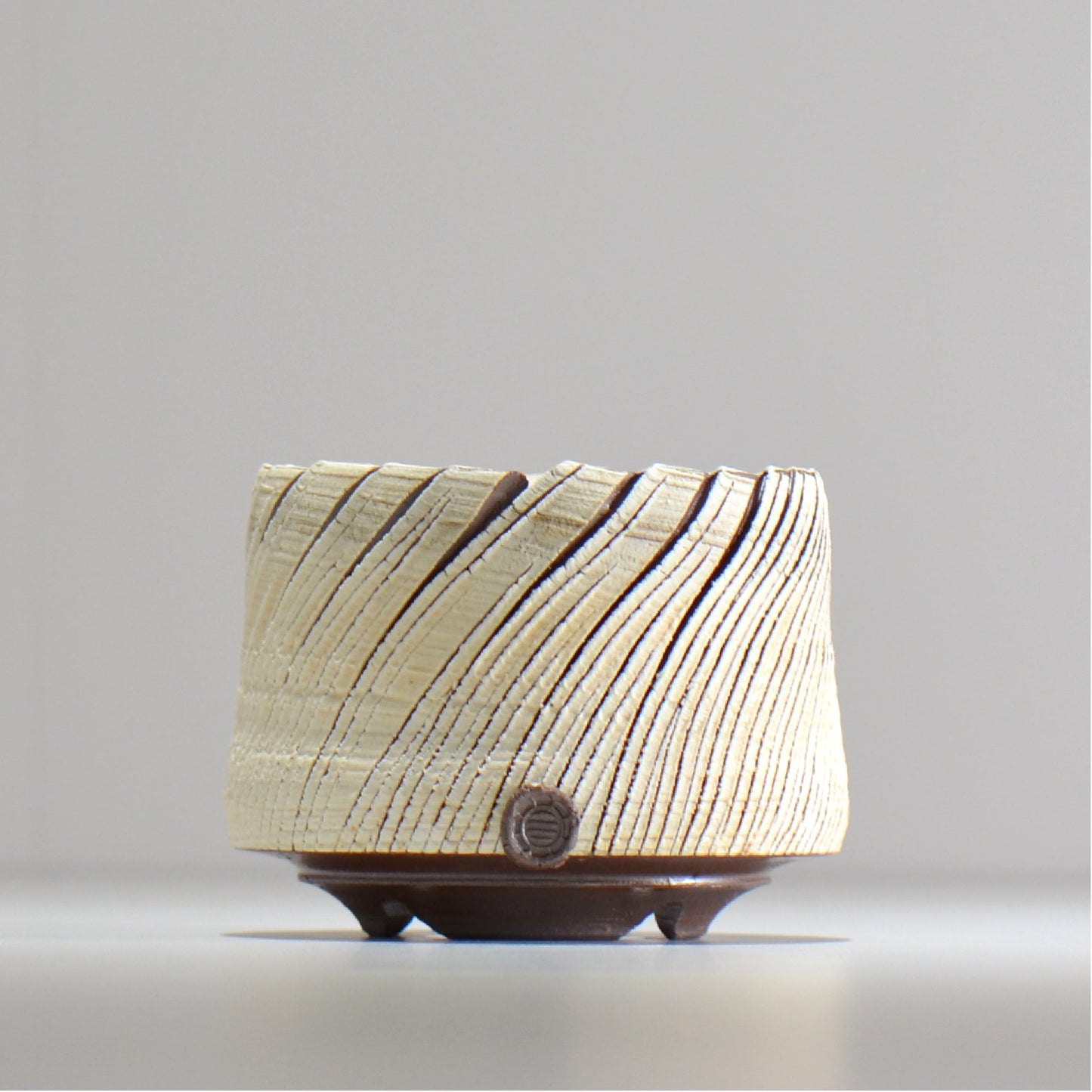 陶房Kibi / シュレッド/tksh_06_s  / 約 φ9.5cm / 植木鉢