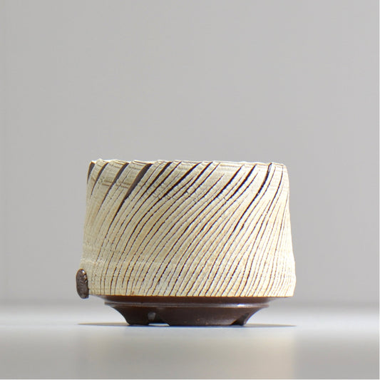 陶房Kibi / シュレッド/tksh_06_s  / 約 φ9.5cm / 植木鉢