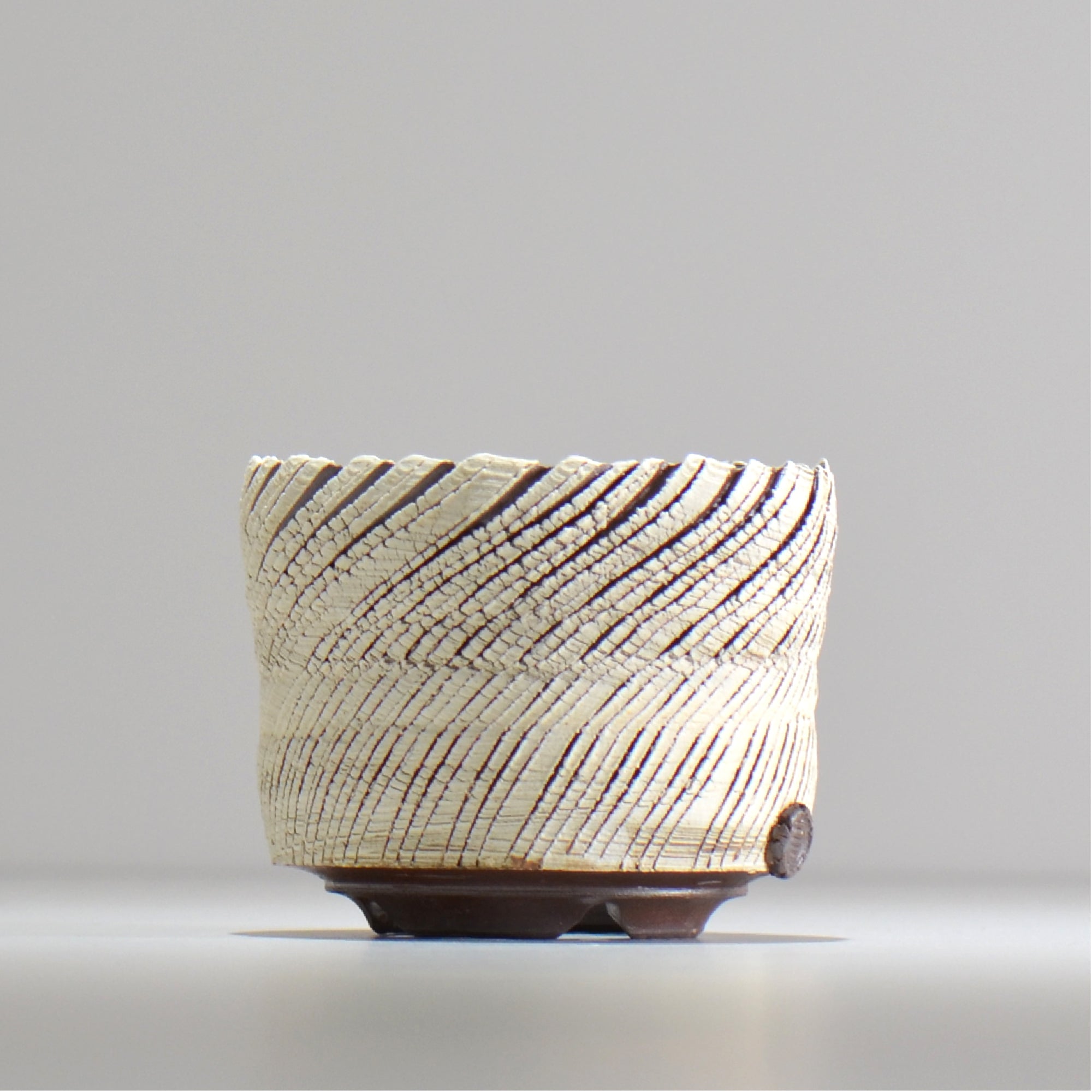 陶房Kibi / シュレッド/tksh_07_s  / 約 φ9.8cm / 植木鉢