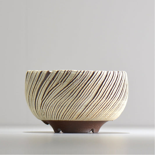 陶房Kibi / シュレッド/tksh_09_l  / 約 φ15.2cm / 植木鉢