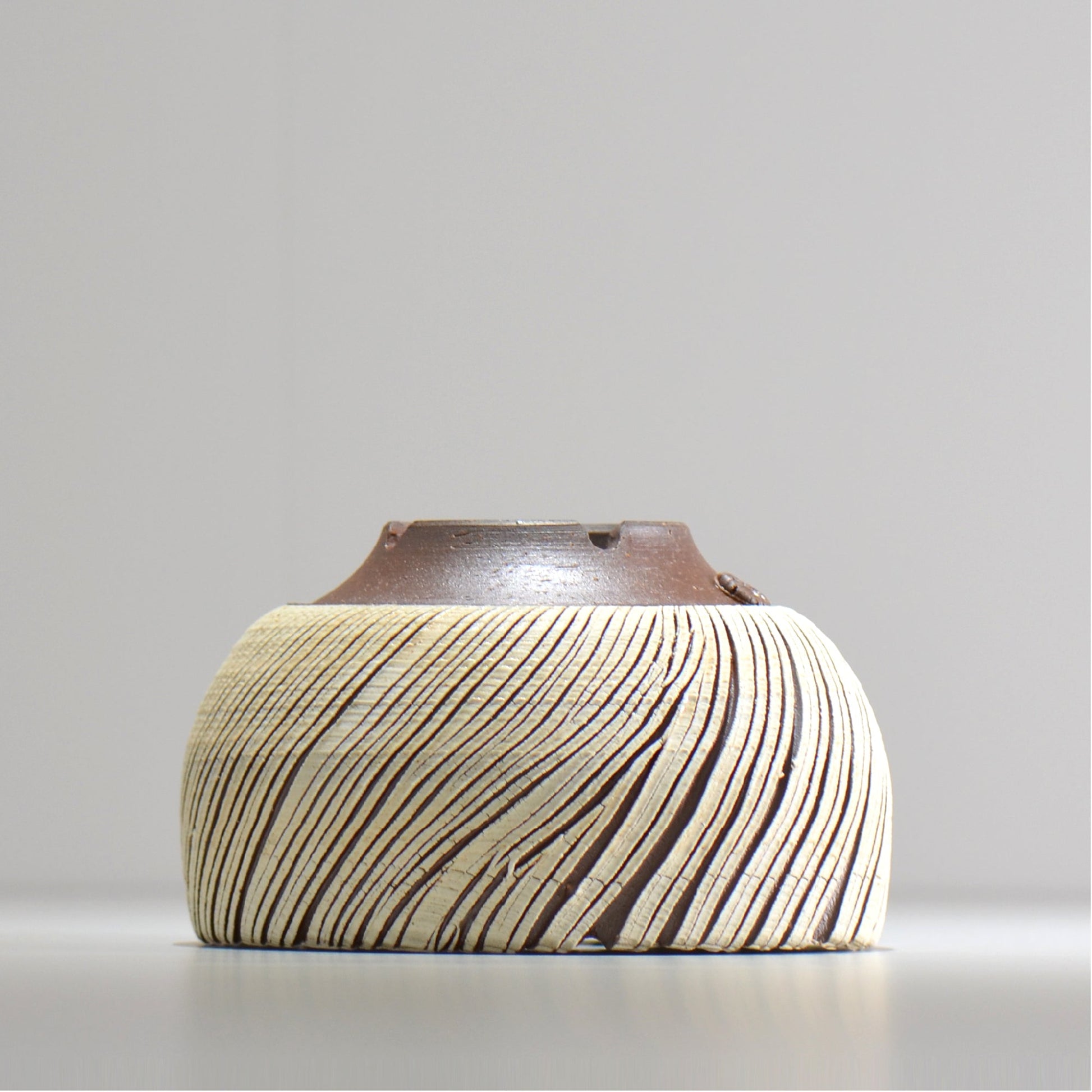 陶房Kibi / シュレッド/tksh_09_l  / 約 φ15.2cm / 植木鉢