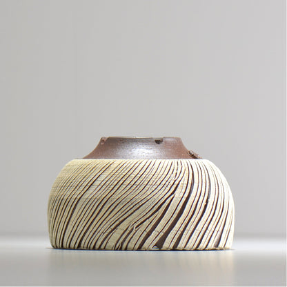 陶房Kibi / シュレッド/tksh_09_l  / 約 φ15.2cm / 植木鉢