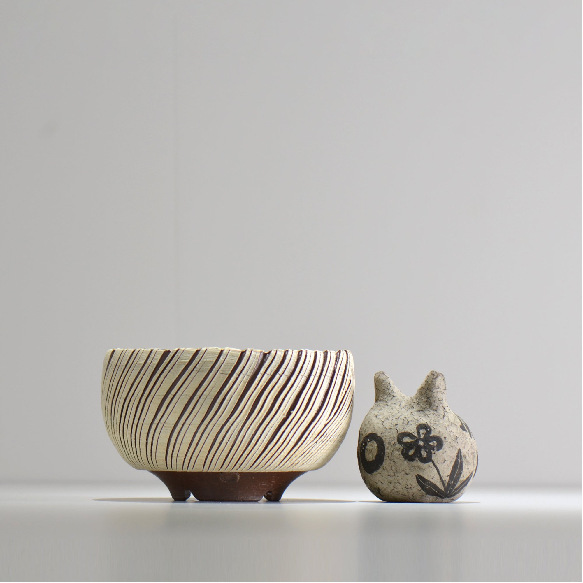 陶房Kibi / シュレッド/tksh_09_l  / 約 φ15.2cm / 植木鉢