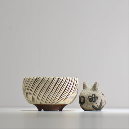 陶房Kibi / シュレッド/tksh_09_l  / 約 φ15.2cm / 植木鉢