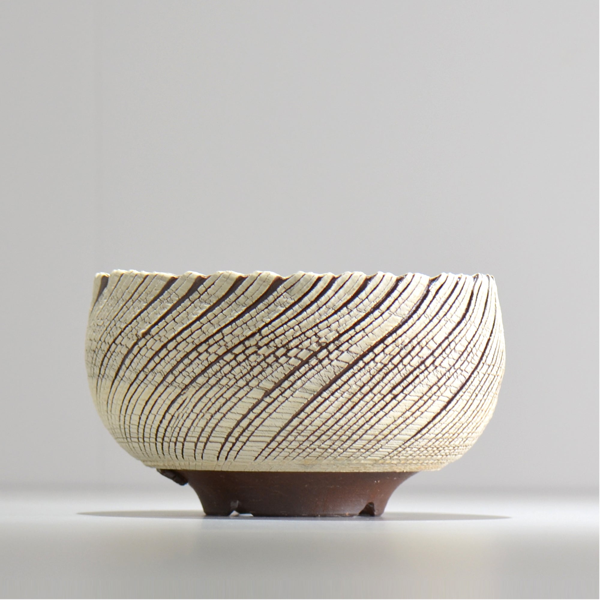 陶房Kibi / シュレッド/tksh_10_l  / 約 φ16cm / 植木鉢
