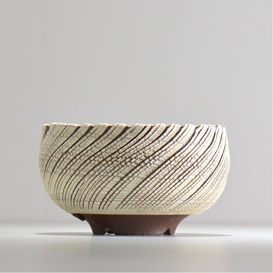 陶房Kibi / シュレッド/tksh_10_l  / 約 φ16cm / 植木鉢