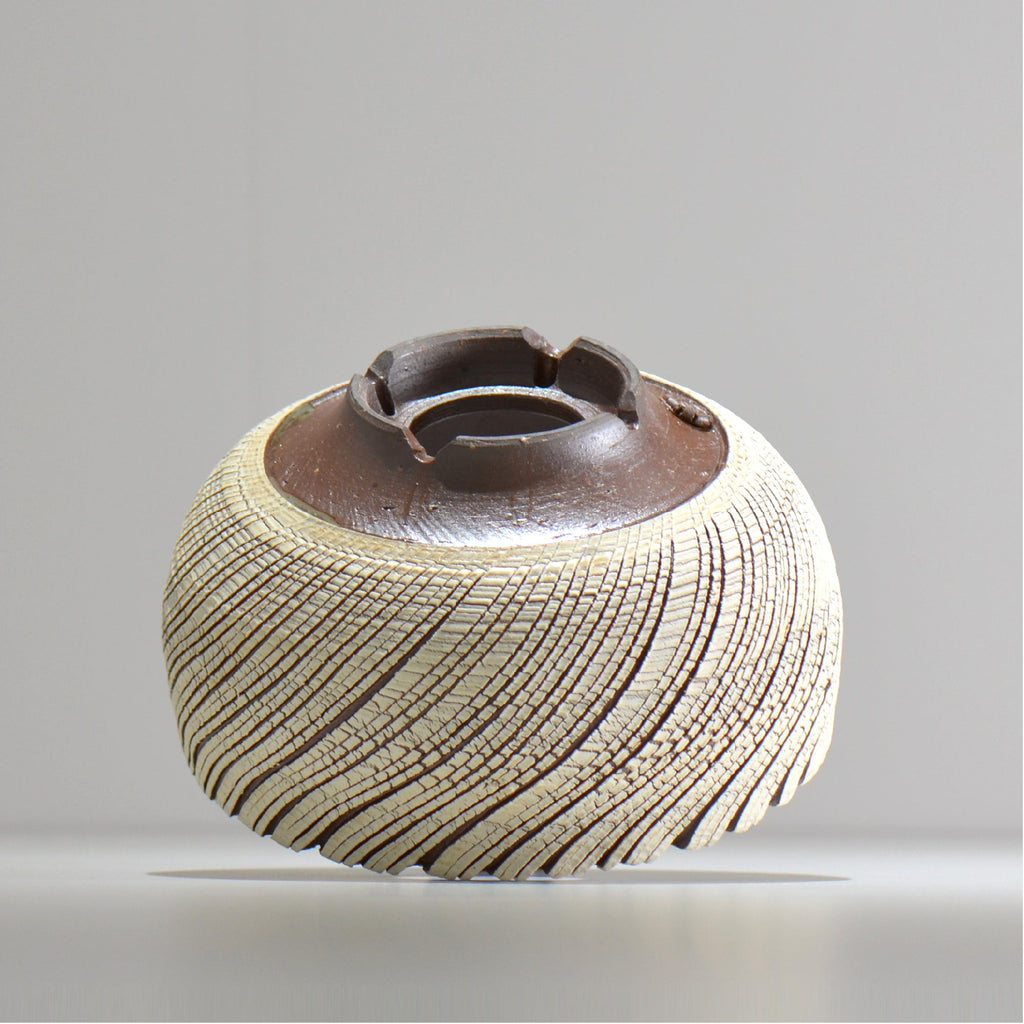 陶房Kibi / シュレッド/tksh_10_l  / 約 φ16cm / 植木鉢
