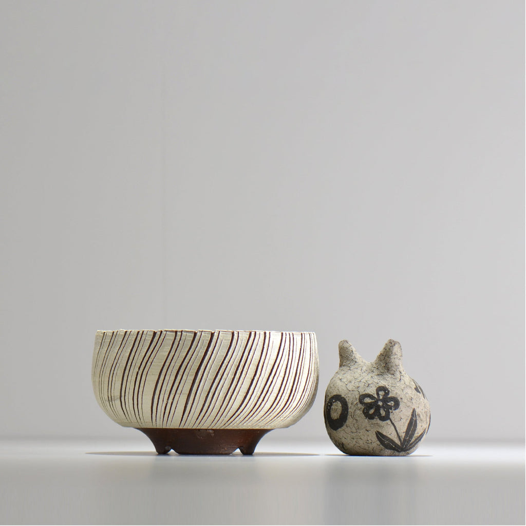 陶房Kibi / シュレッド/tksh_11_l  / 約 φ15.6cm / 植木鉢