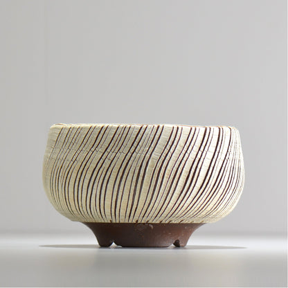 陶房Kibi / シュレッド/tksh_12_m  / 約 φ15cm / 植木鉢