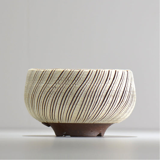 陶房Kibi / シュレッド/tksh_12_m  / 約 φ15cm / 植木鉢