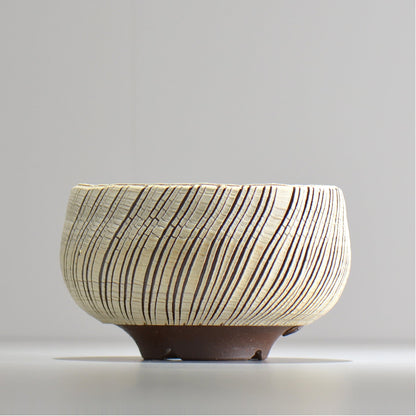 陶房Kibi / シュレッド/tksh_12_m  / 約 φ15cm / 植木鉢