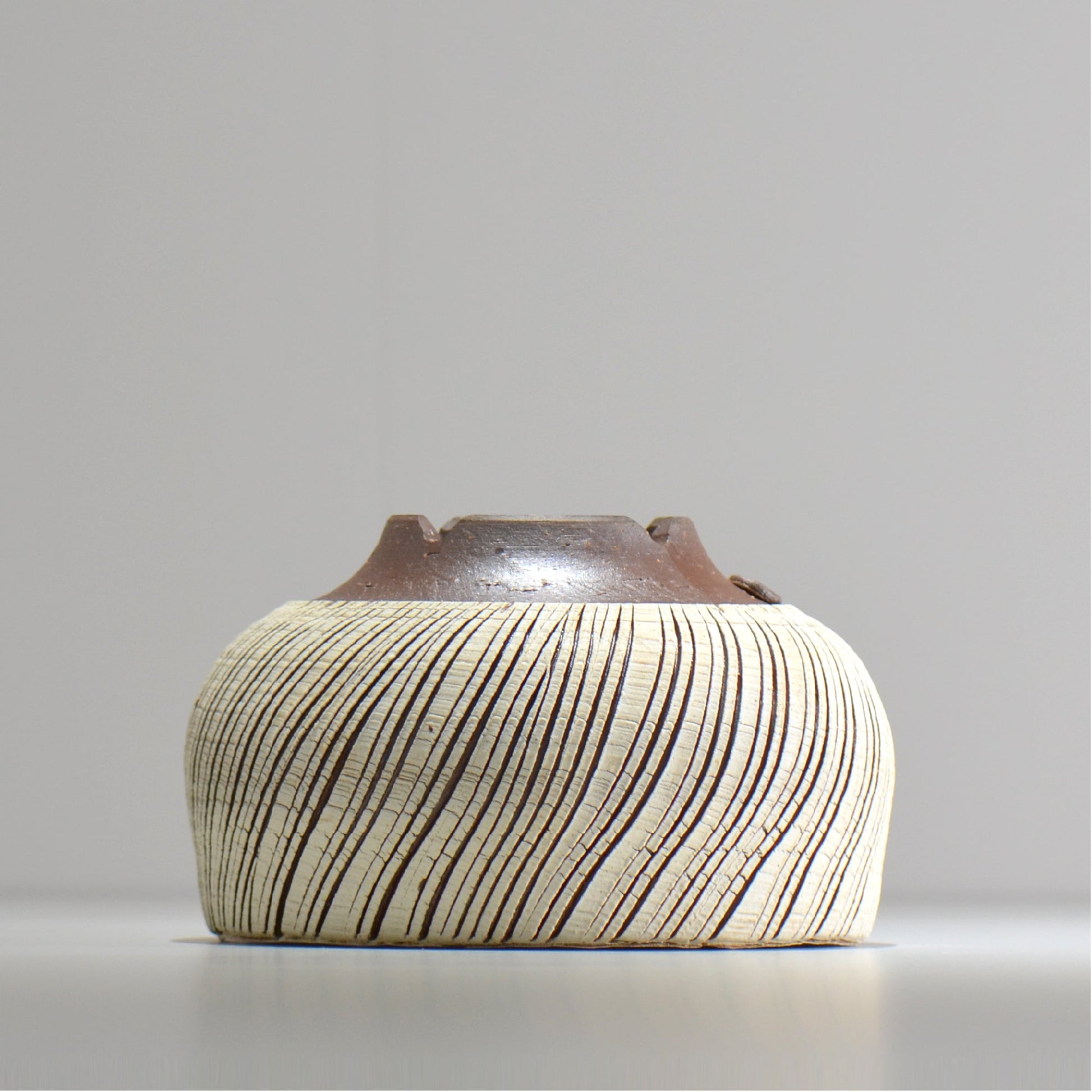 陶房Kibi / シュレッド/tksh_12_m  / 約 φ15cm / 植木鉢