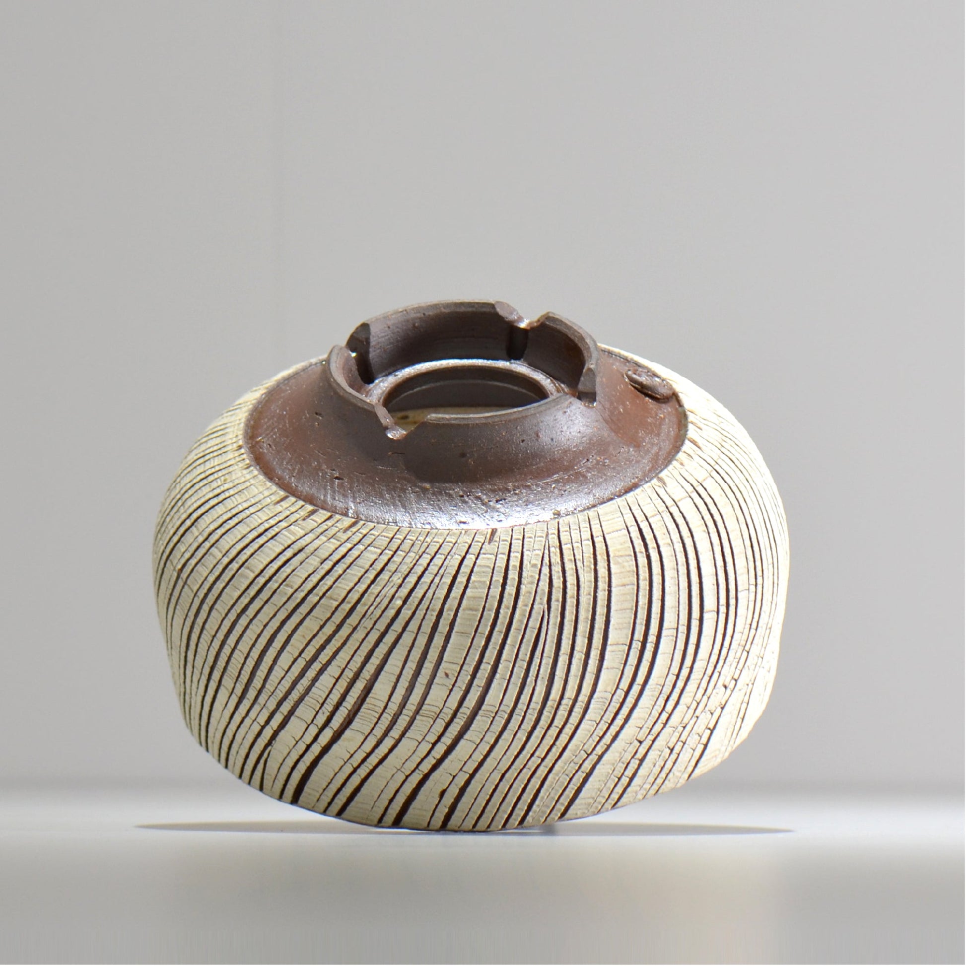 陶房Kibi / シュレッド/tksh_12_m  / 約 φ15cm / 植木鉢