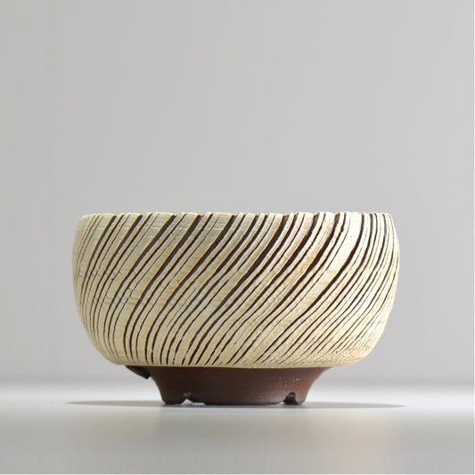 陶房Kibi / シュレッド/tksh_13_l  / 約 φ15.1cm / 植木鉢