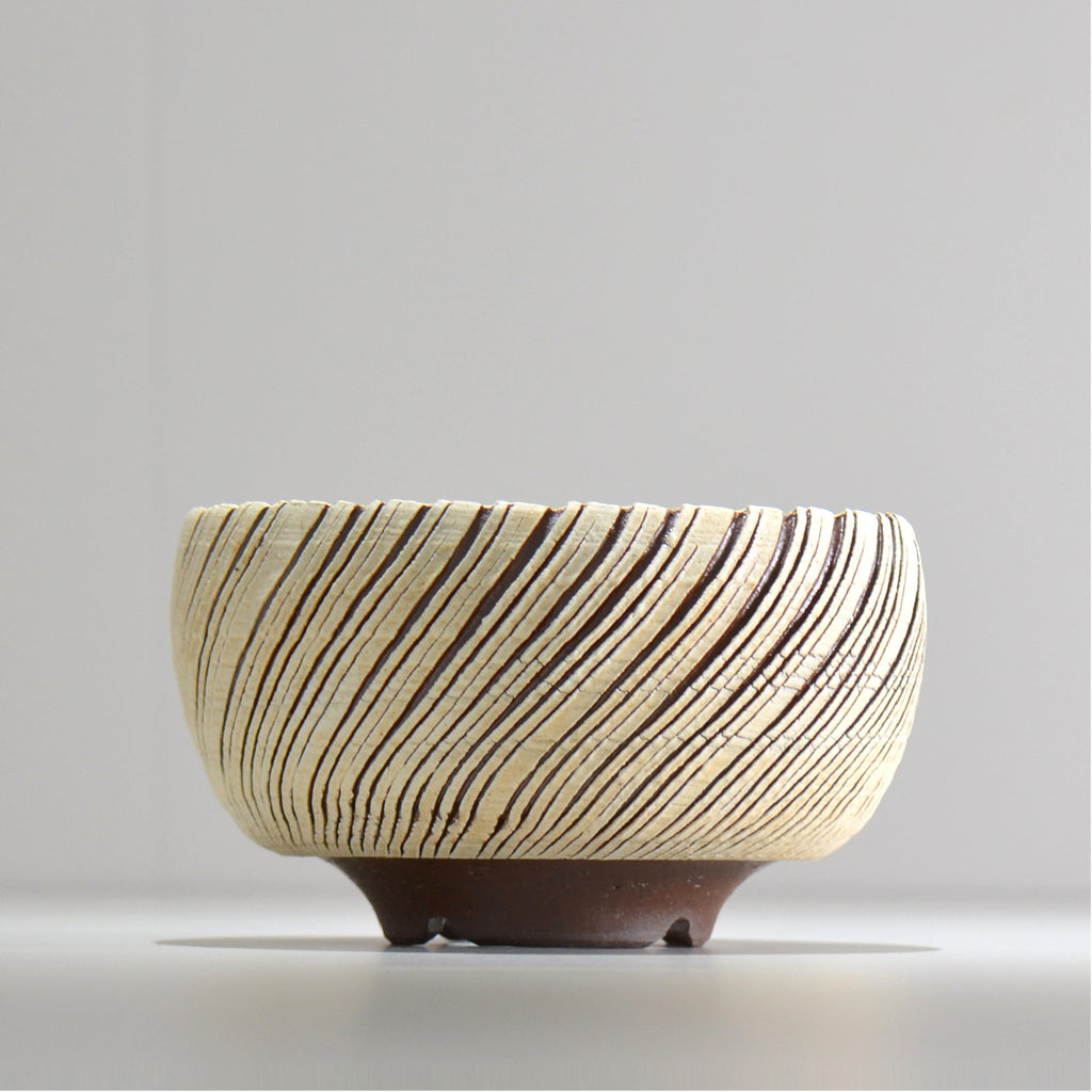 陶房Kibi / シュレッド/tksh_13_l  / 約 φ15.1cm / 植木鉢