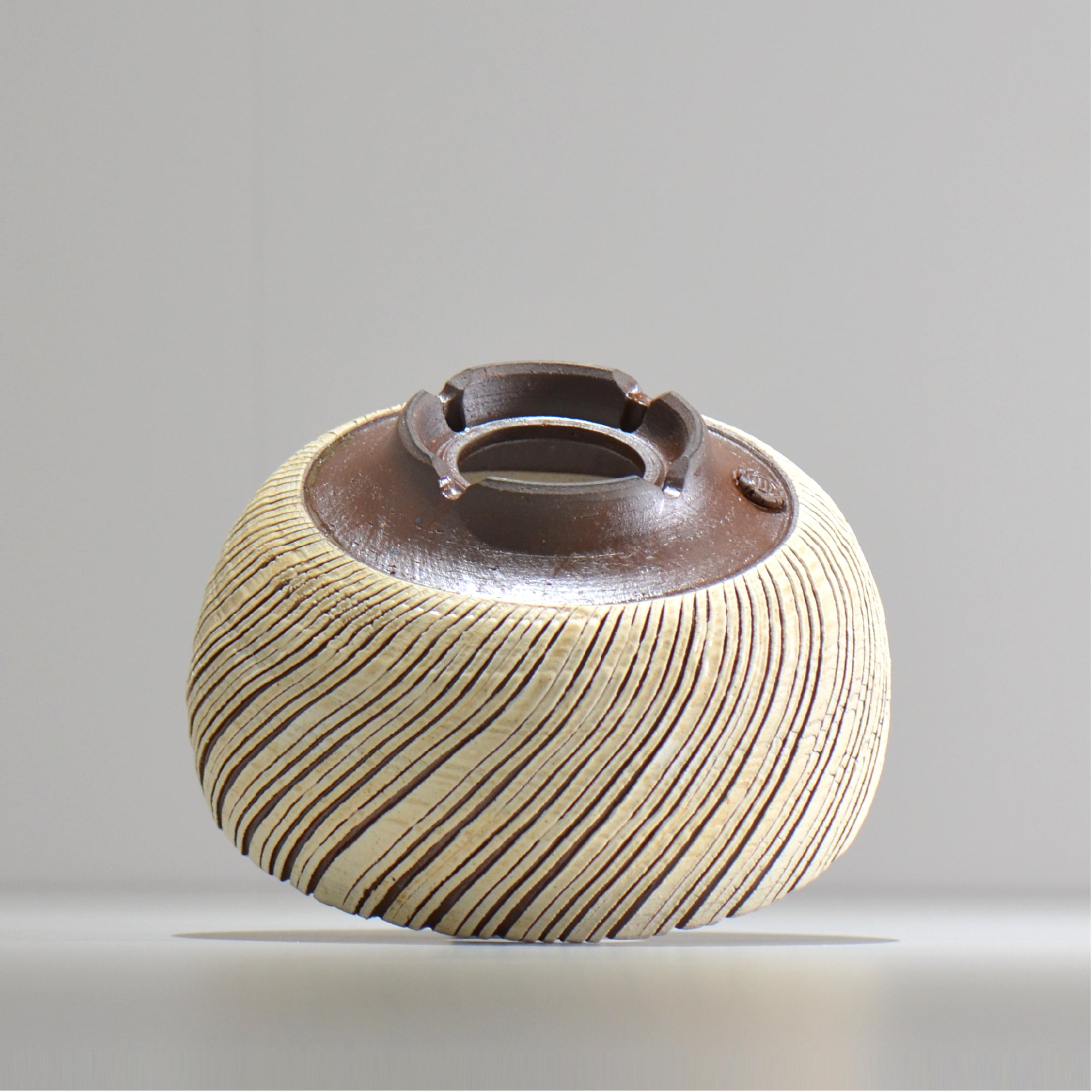 陶房Kibi / シュレッド/tksh_13_l  / 約 φ15.1cm / 植木鉢
