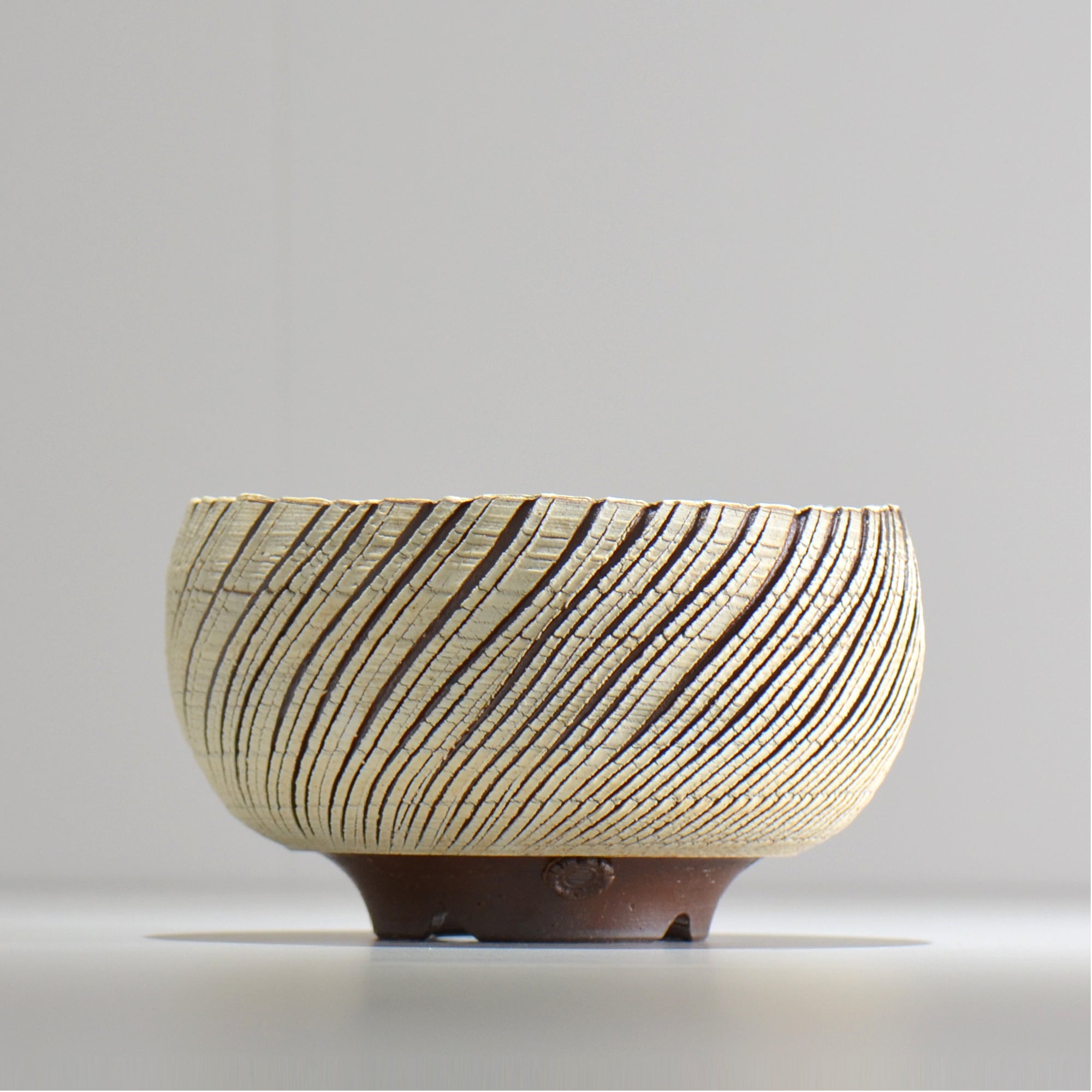 陶房Kibi / シュレッド/tksh_14_l  / 約 φ15.2cm / 植木鉢