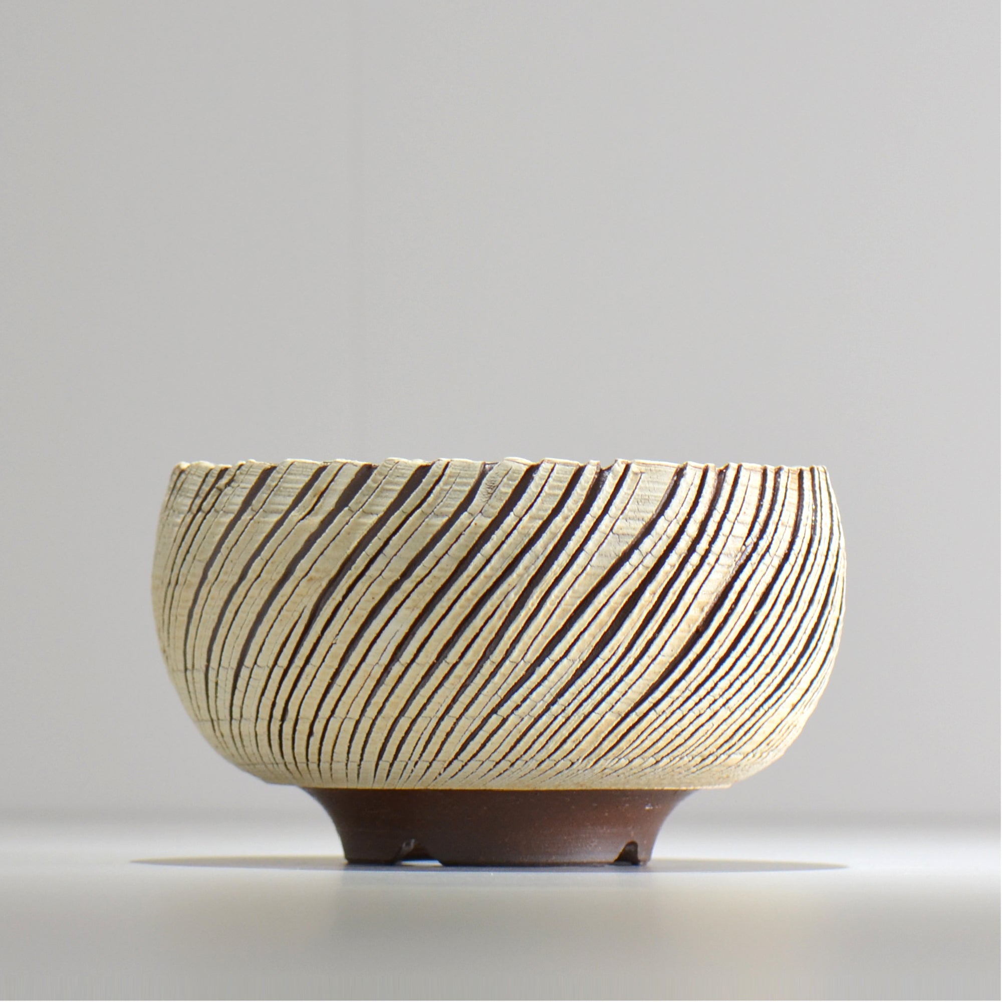 陶房Kibi / シュレッド/tksh_14_l  / 約 φ15.2cm / 植木鉢