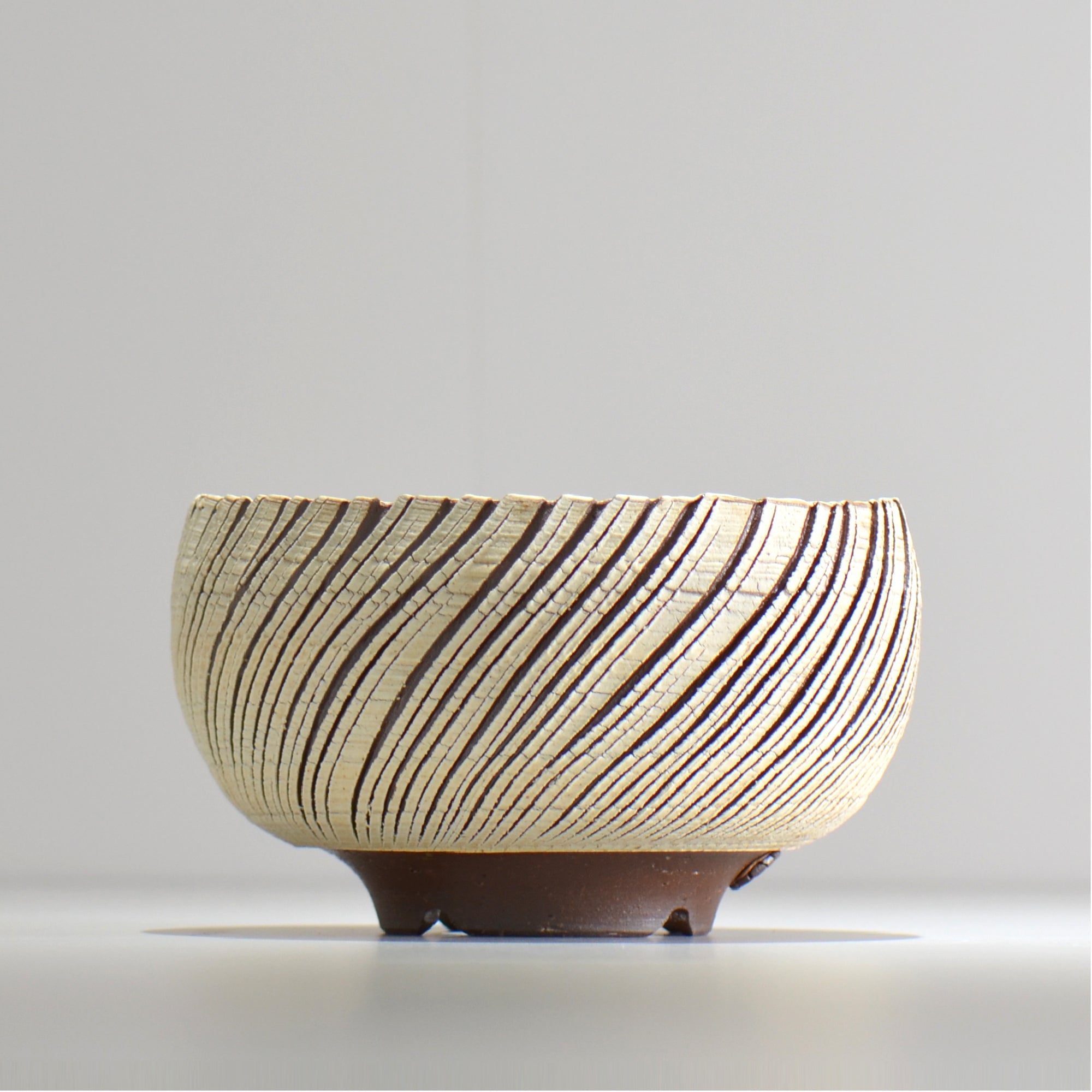陶房Kibi / シュレッド/tksh_14_l  / 約 φ15.2cm / 植木鉢